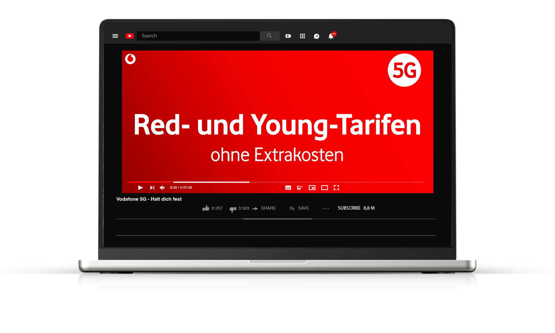 Vodafone YouTube Ad