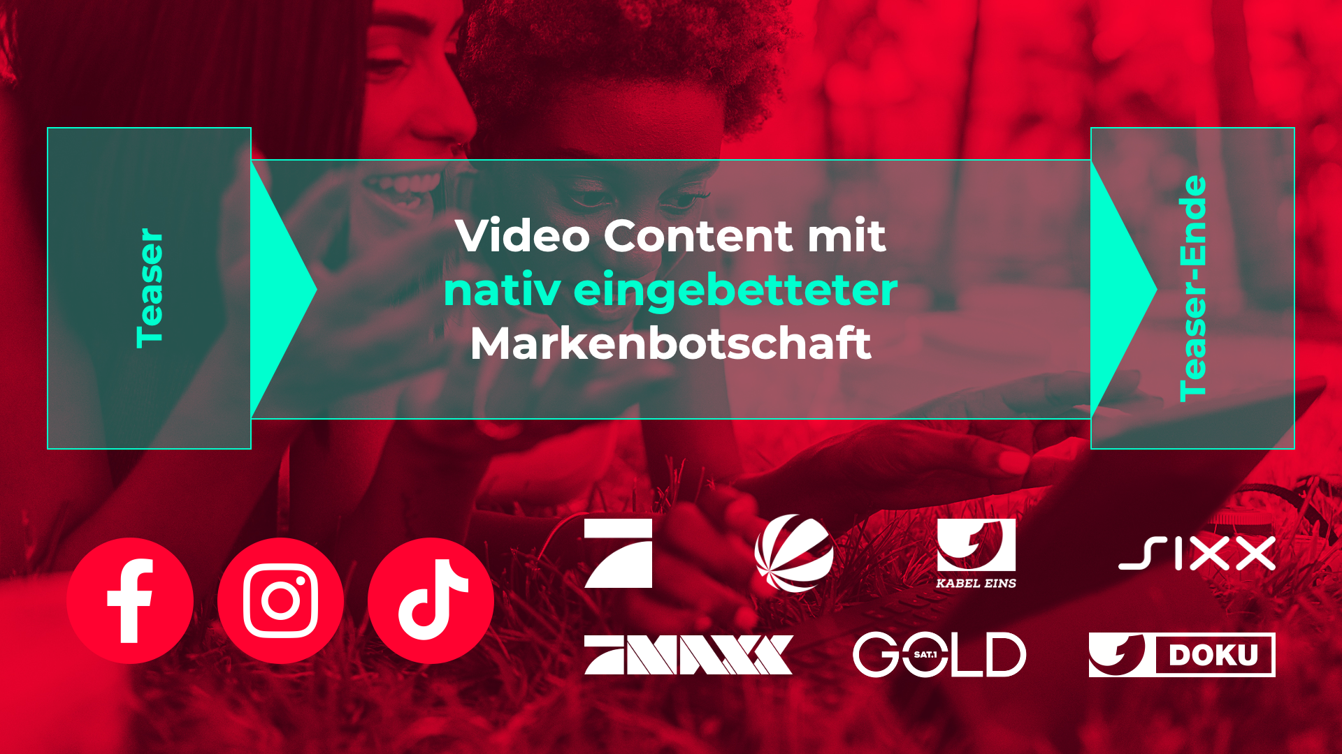 Mit Branded Content lassen sich Markenbotschaften nativ in hochwertige und reichweitenstarke Videoinhalte der ProSiebenSat.1-Familie einbetten.