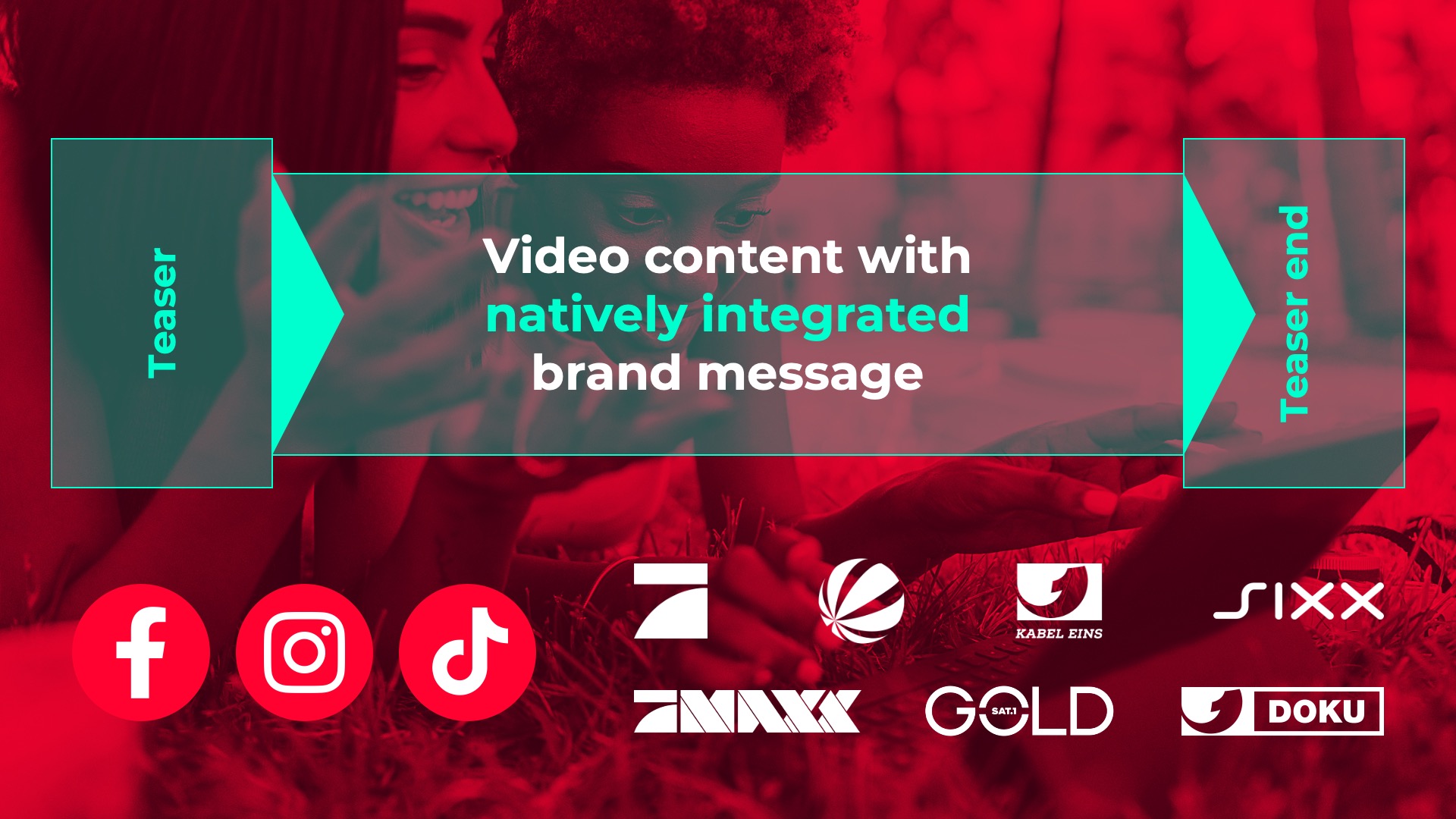Branded content allows brand messages to be embedded natively in high-quality, high-reach video content from the ProSiebenSat.1 family.